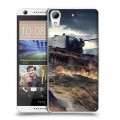 Дизайнерский силиконовый чехол для HTC Desire 626 Танки