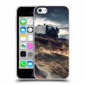 Дизайнерский пластиковый чехол для Iphone 5c Танки