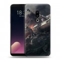 Дизайнерский пластиковый чехол для Meizu 15 Plus Танки