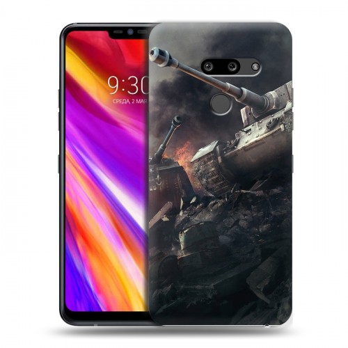 Дизайнерский пластиковый чехол для LG G8 ThinQ Танки