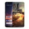 Дизайнерский силиконовый чехол для Nokia 3.2 Танки