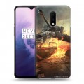 Дизайнерский пластиковый чехол для OnePlus 7 Танки