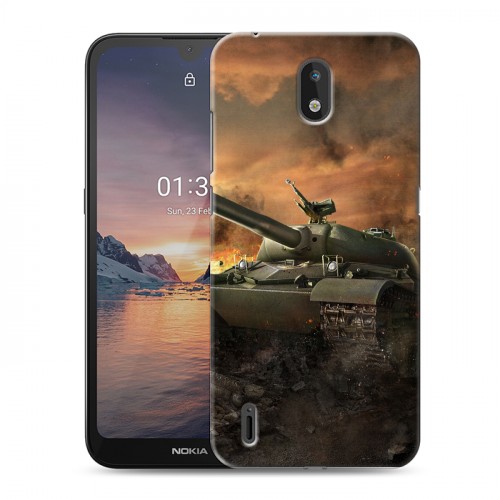 Дизайнерский силиконовый чехол для Nokia 1.3 Танки