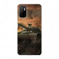 Дизайнерский силиконовый чехол для Xiaomi Poco M3 Pro Танки