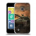 Дизайнерский пластиковый чехол для Nokia Lumia 530 Танки