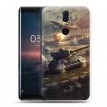 Дизайнерский силиконовый чехол для Nokia 8 Sirocco Танки