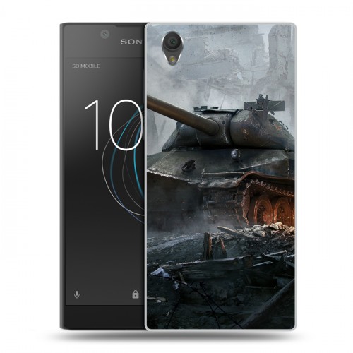 Дизайнерский пластиковый чехол для Sony Xperia L1 Танки