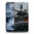 Дизайнерский силиконовый чехол для Nokia 6.1 Plus Танки