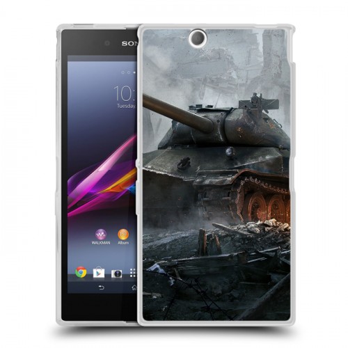 Дизайнерский пластиковый чехол для Sony Xperia Z Ultra  Танки