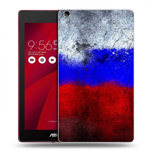 Дизайнерский силиконовый чехол для ASUS ZenPad C 7.0 Российский флаг