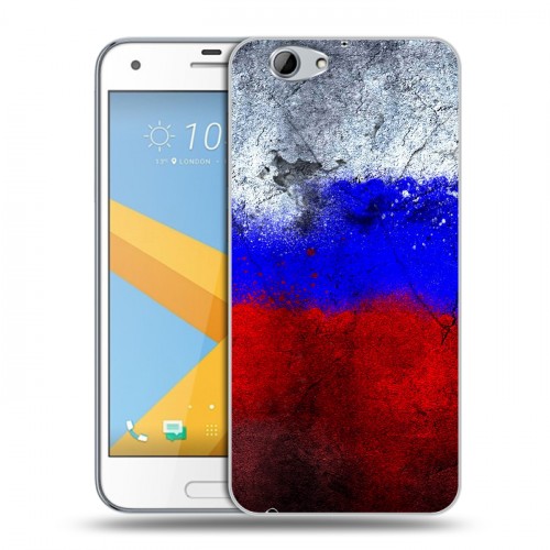 Дизайнерский силиконовый чехол для HTC One A9S Российский флаг