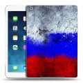 Дизайнерский пластиковый чехол для Ipad (2017) Российский флаг