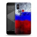 Дизайнерский пластиковый чехол для Xiaomi Mi8 SE Российский флаг