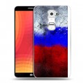 Дизайнерский пластиковый чехол для LG Optimus G2 Российский флаг