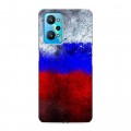 Дизайнерский силиконовый с усиленными углами чехол для Realme GT Neo 2 Российский флаг