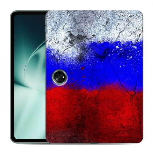 Дизайнерский силиконовый чехол для OnePlus Pad Российский флаг