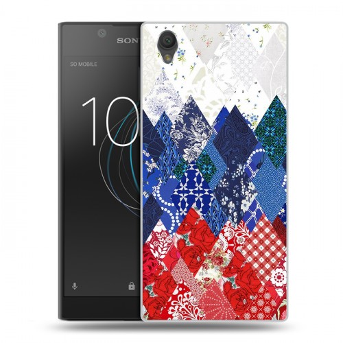 Дизайнерский пластиковый чехол для Sony Xperia L1 Российский флаг