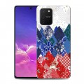 Дизайнерский пластиковый чехол для Samsung Galaxy S10 Lite Российский флаг