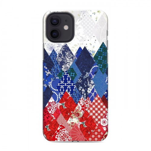 Дизайнерский силиконовый чехол для Iphone 12 Российский флаг