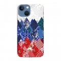 Дизайнерский пластиковый чехол для Iphone 13 Mini Российский флаг
