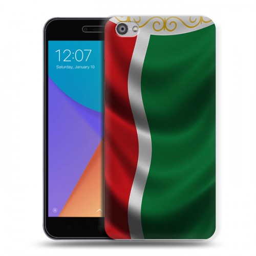 Дизайнерский пластиковый чехол для Xiaomi RedMi Note 5A Флаг Чечни