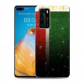 Дизайнерский пластиковый чехол для Huawei P40 Флаг Чечни