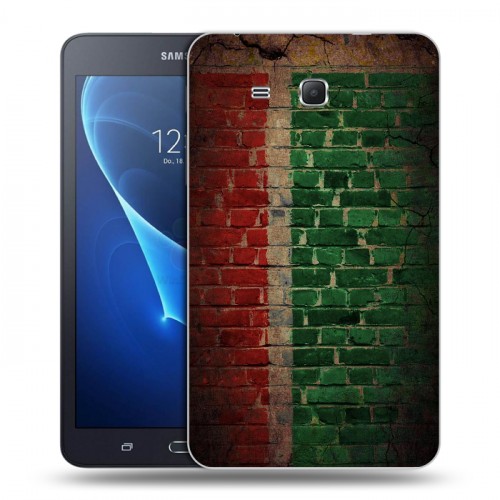 Дизайнерский силиконовый чехол для Samsung Galaxy Tab A 7 (2016) Флаг Чечни