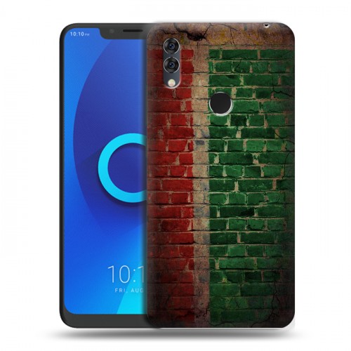 Дизайнерский силиконовый чехол для Alcatel 5V Флаг Чечни