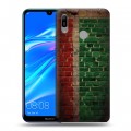 Дизайнерский пластиковый чехол для Huawei Y6 (2019) Флаг Чечни