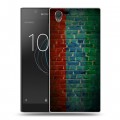 Дизайнерский пластиковый чехол для Sony Xperia L1 Флаг Дагестана