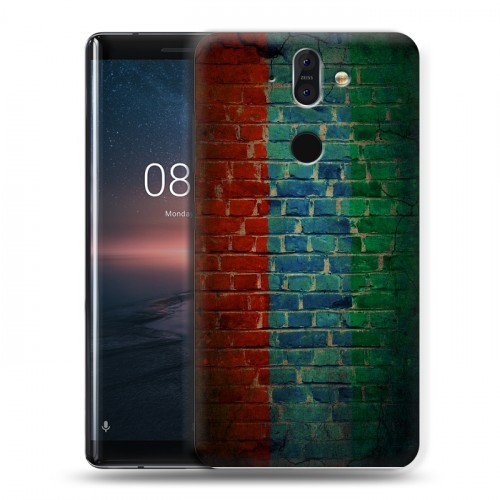 Дизайнерский пластиковый чехол для Nokia 8 Sirocco Флаг Дагестана