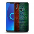 Дизайнерский силиконовый чехол для Alcatel 5V Флаг Дагестана