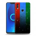 Дизайнерский силиконовый чехол для Alcatel 5V Флаг Дагестана