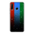 Дизайнерский силиконовый чехол для Huawei P30 Lite Флаг Дагестана