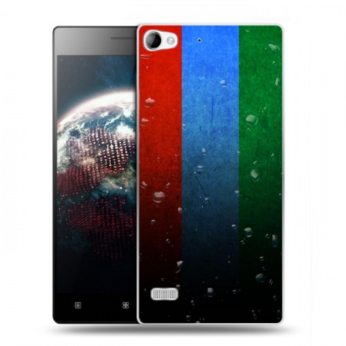 Дизайнерский пластиковый чехол для Lenovo Vibe X2 Флаг Дагестана