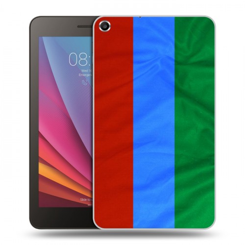 Дизайнерский силиконовый чехол для Huawei MediaPad T1 7.0 Флаг Дагестана