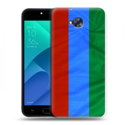 Дизайнерский пластиковый чехол для ASUS ZenFone 4 Selfie Флаг Дагестана