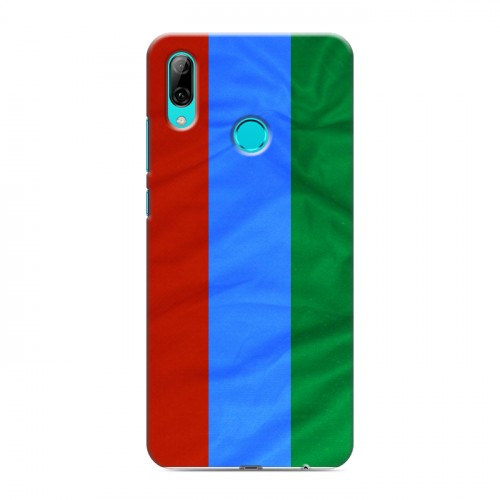 Дизайнерский пластиковый чехол для Huawei P Smart (2019) Флаг Дагестана