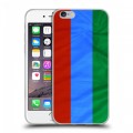 Дизайнерский пластиковый чехол для Iphone 6/6s Флаг Дагестана