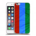 Дизайнерский силиконовый чехол для Iphone 6 Plus/6s Plus Флаг Дагестана