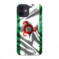 Дизайнерский силиконовый с усиленными углами чехол для Iphone 12 Mini Флаг Ингушетии