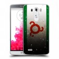 Дизайнерский пластиковый чехол для LG G3 (Dual-LTE) Флаг Ингушетии