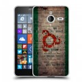 Дизайнерский пластиковый чехол для Microsoft Lumia 640 XL Флаг Ингушетии
