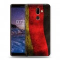 Дизайнерский пластиковый чехол для Nokia 7 Plus Флаг Германии