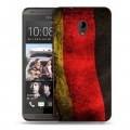 Дизайнерский силиконовый чехол для HTC Desire 700 Флаг Германии