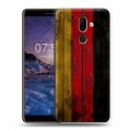 Дизайнерский пластиковый чехол для Nokia 7 Plus Флаг Германии