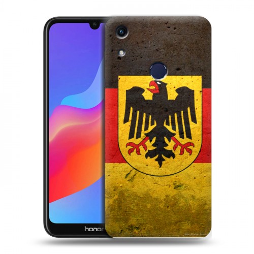 Дизайнерский пластиковый чехол для Huawei Honor 8A Флаг Германии