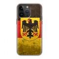 Дизайнерский пластиковый чехол для Iphone 14 Pro Max Флаг Германии
