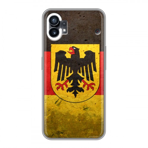 Дизайнерский пластиковый чехол для Nothing Phone (1) Флаг Германии