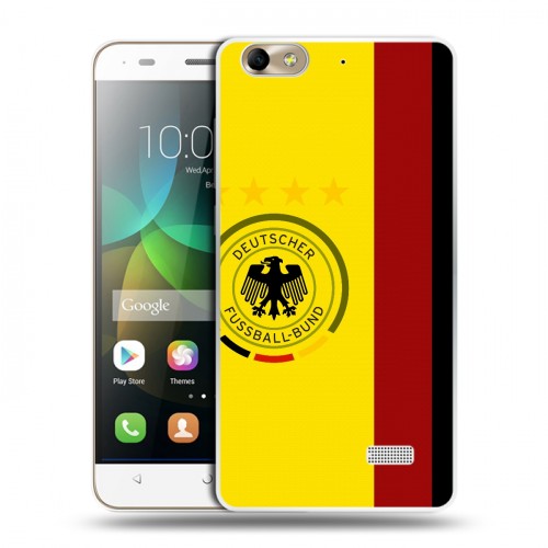 Дизайнерский пластиковый чехол для Huawei Honor 4C Флаг Германии